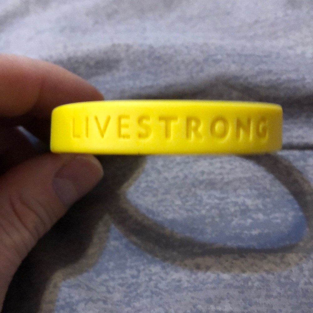 Authentic Nike Livestrong rubber bracelet. Used. Vintage. Excellent condition.